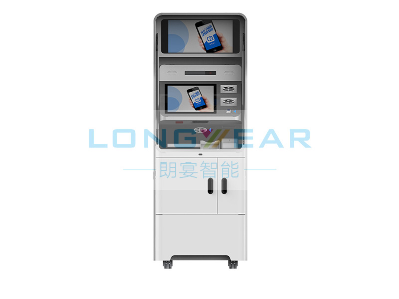 SKZ-ZW-LS01(立式雙屏)政務(wù)自助機 正面